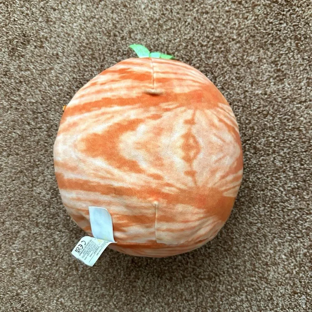 Squishmallow Judy The Tangerine Orange Plush Toy Pillow 12 inch Fruit Glasses